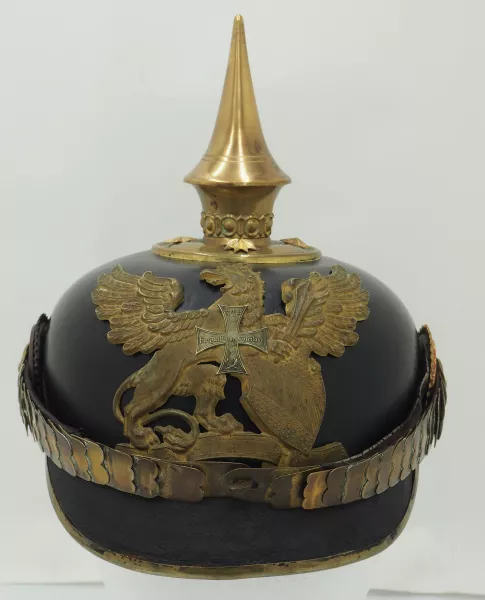 Baden Landwehr Infantry Officers Pickelhaube Visuel 1 principal